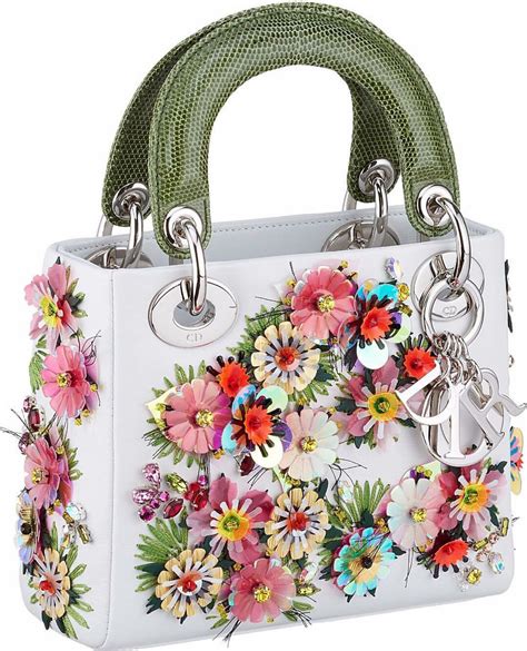 dior flower bag|christian dior hand bags.